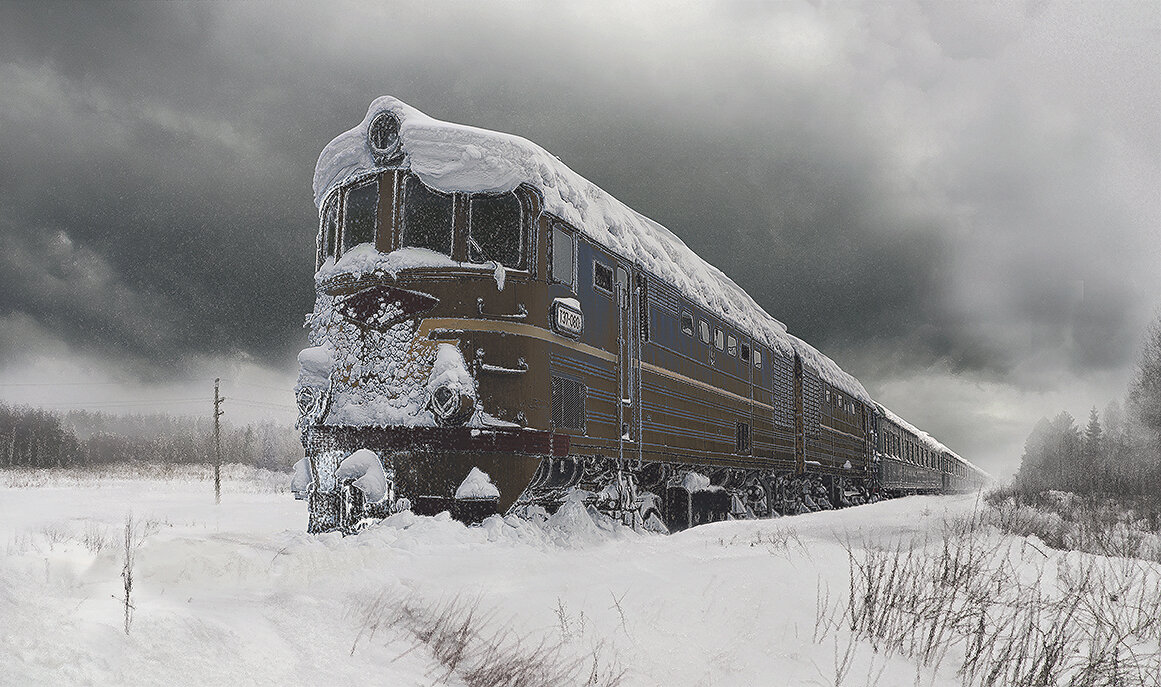 Забытый поезд - Борис Соломатин