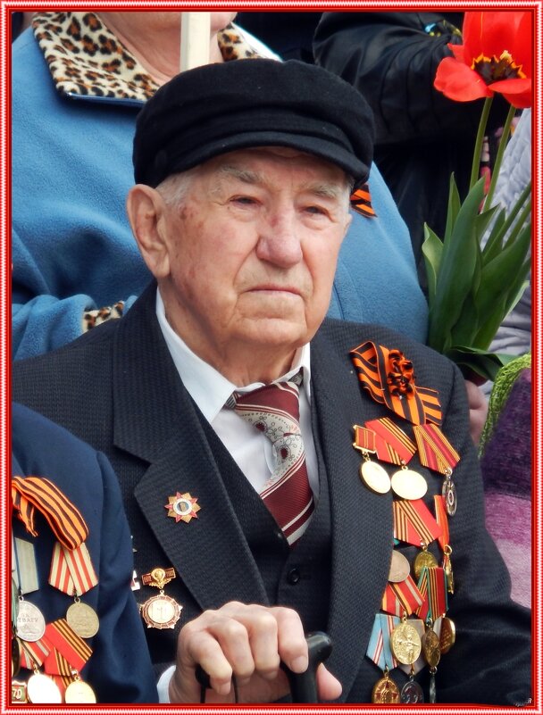 Ветеран в день Победы 20015 г - Юрий Пучков