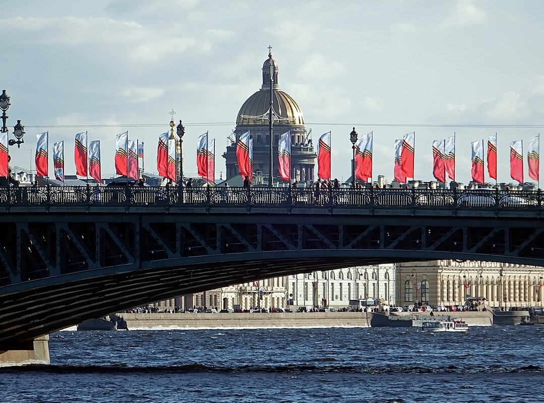 9 мая. Праздничный Дворцовый мост (Санкт-Петербург) - Ольга И