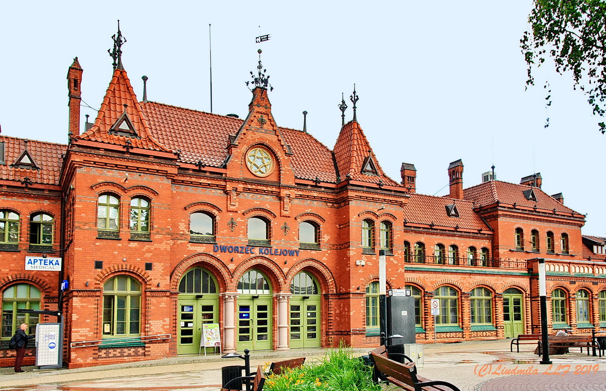 Вокзал в Мальборке - Liudmila LLF