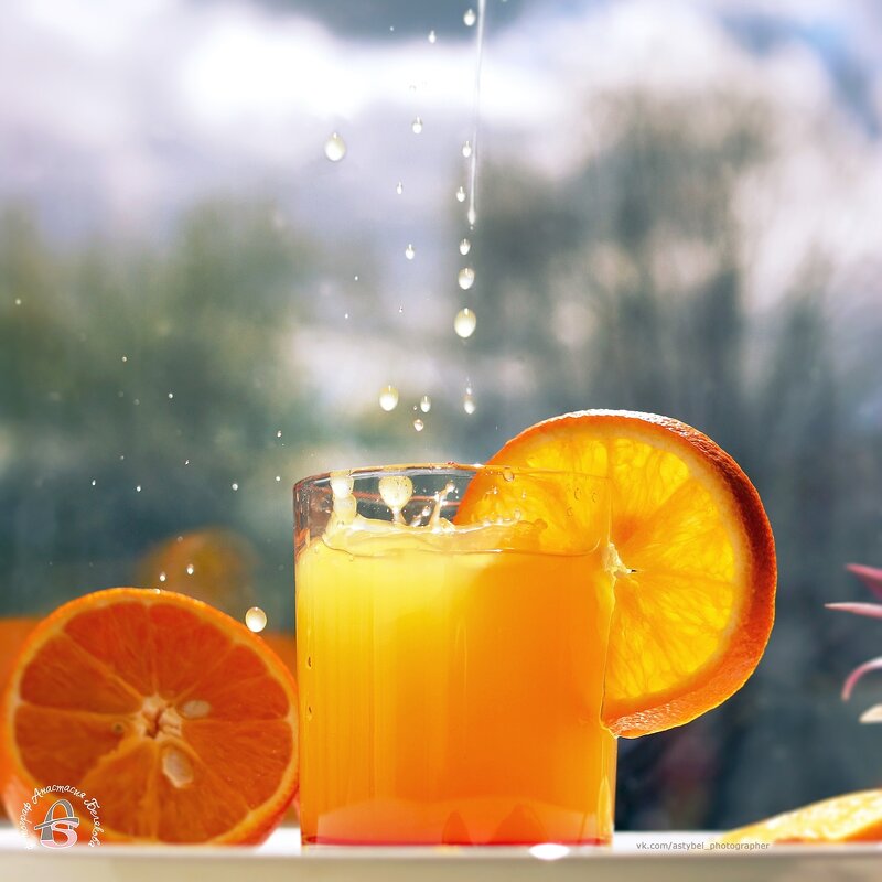 Брызги апельсинового сока - Анастасия Белякова