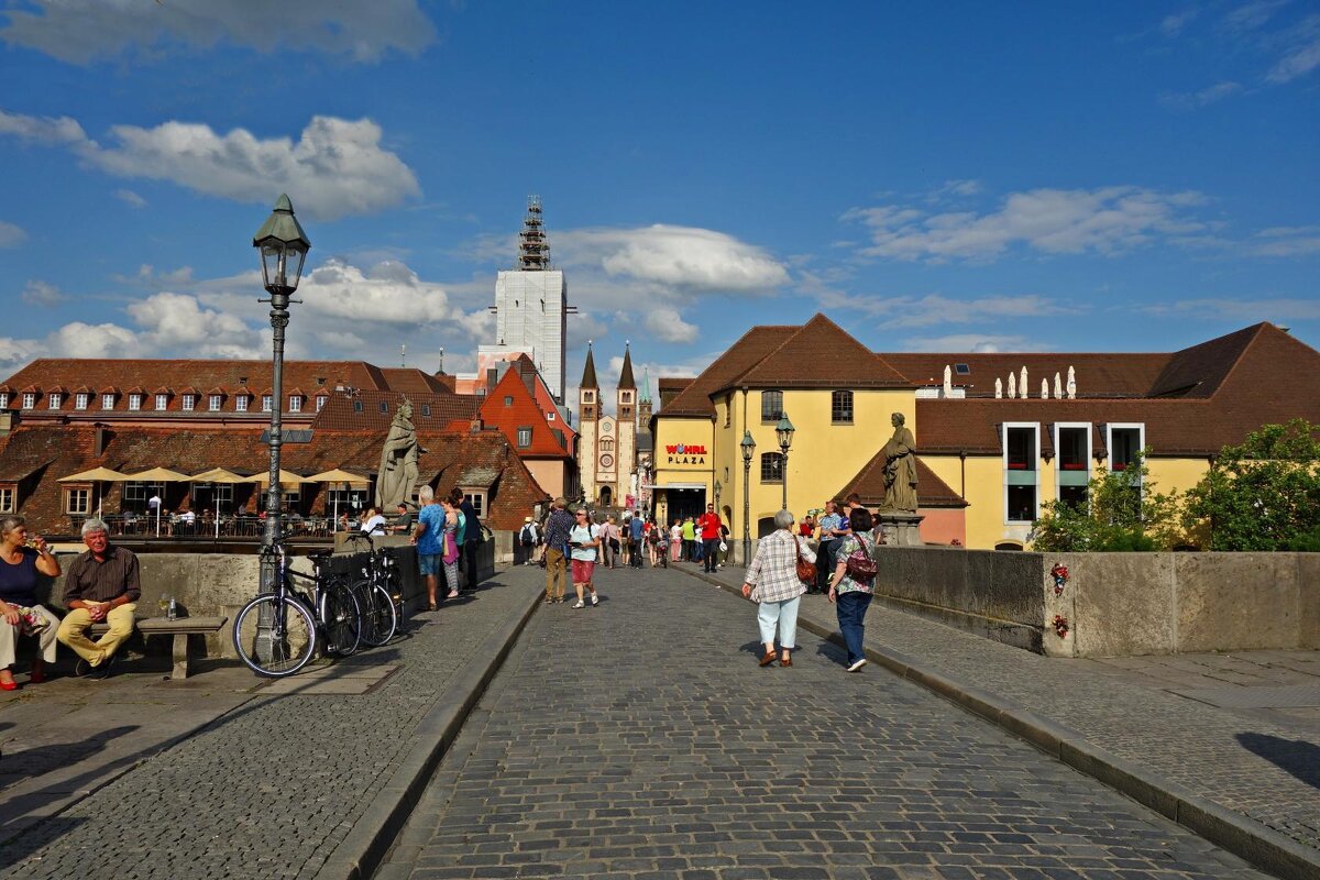 Старый мост (нем.Alte Mainbrücke),Вю́рцбург - Galina Dzubina