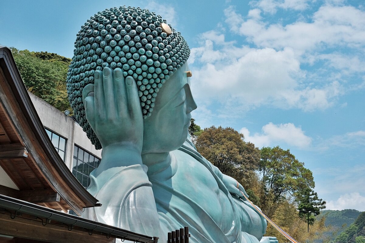 Будда,  храмовый комплекс Nanzoin Япония - wea *