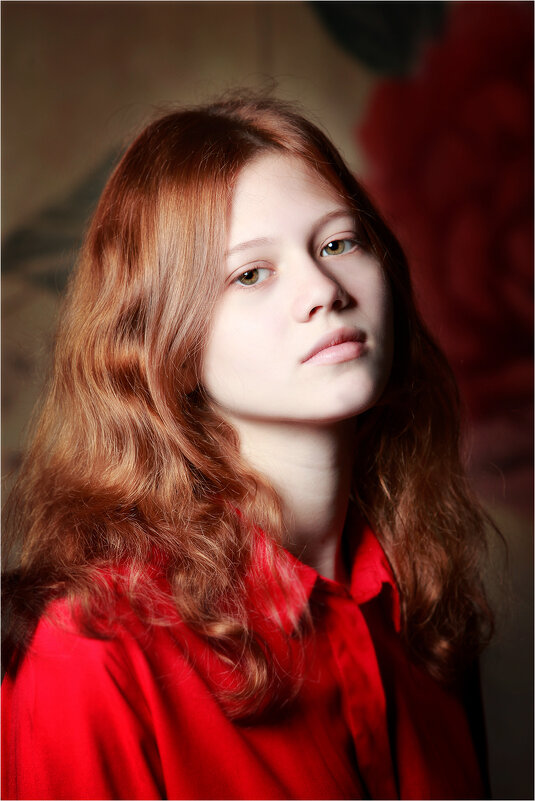 Red-haired girl - Sergiy Gorbachuk