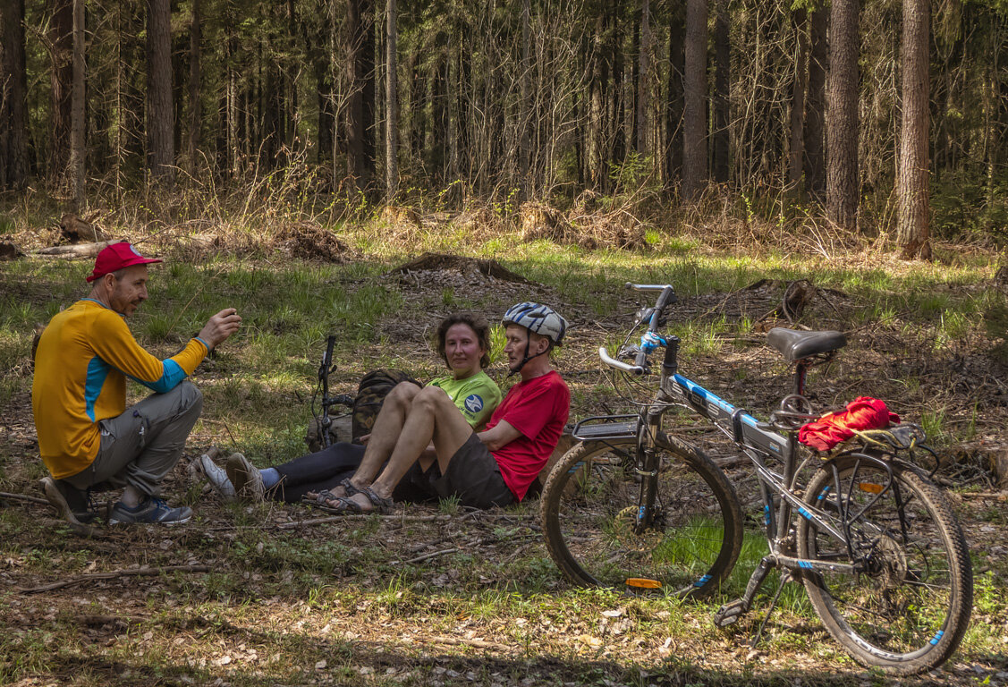 Интервью в лесу на привале - Сергей Цветков