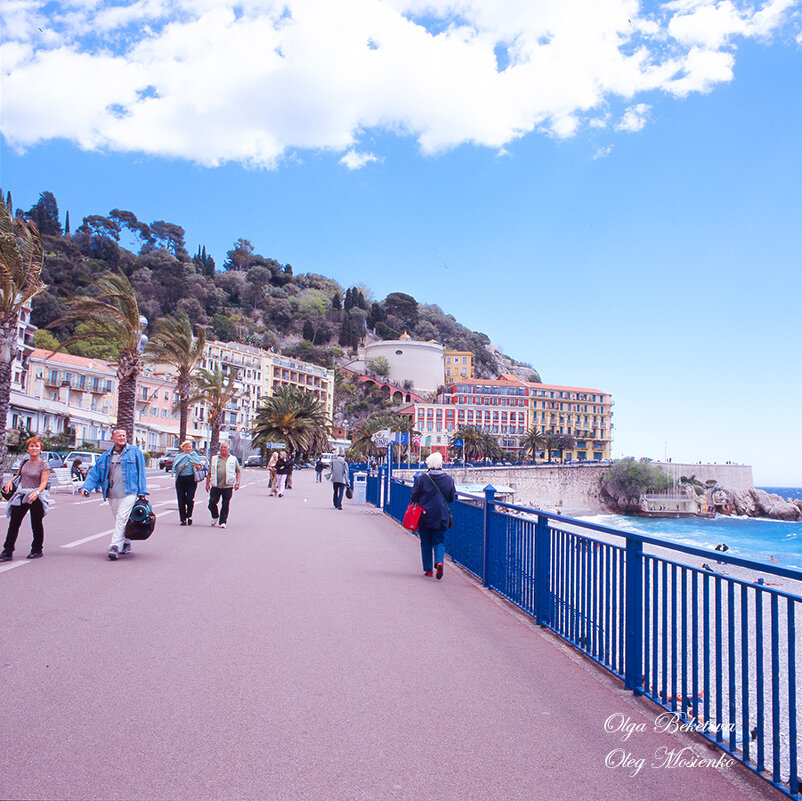 Набережная Promenade des Anglais - Ольга Бекетова