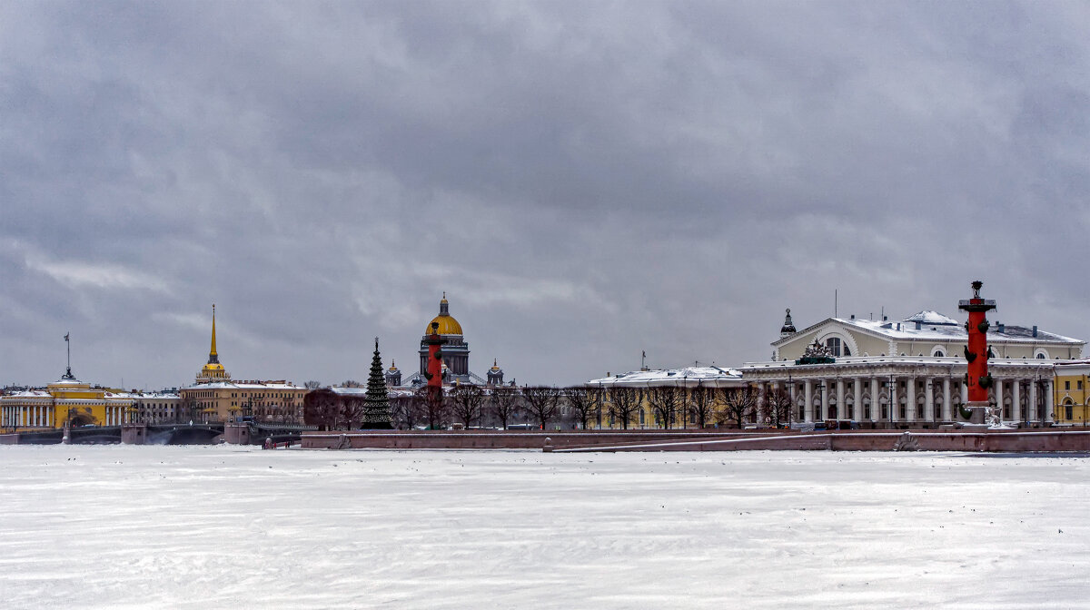 Стрелка Васильевского острова. Санкт-Петербург. - Олег Кузовлев