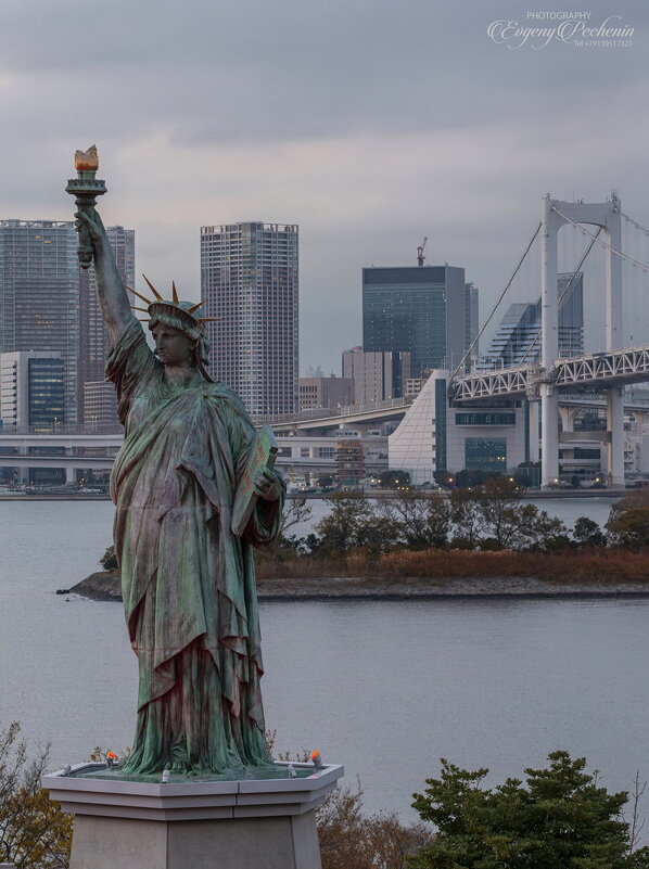 Статуя Свободы в Токио - Евгений Печенин