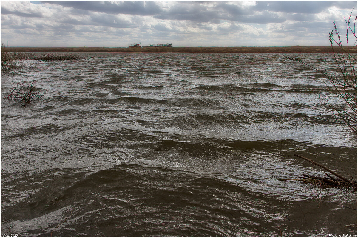 Река Ишим. Наводнение - Александр Максимов