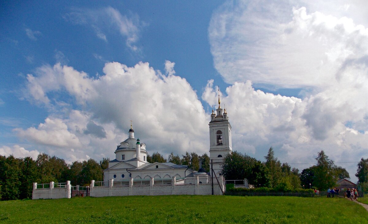 Церковь в селе Констаниново - Galina Solovova
