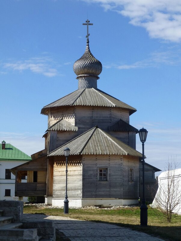 Деревянная Троицкая церковь в Свияжске - Лидия Бусурина