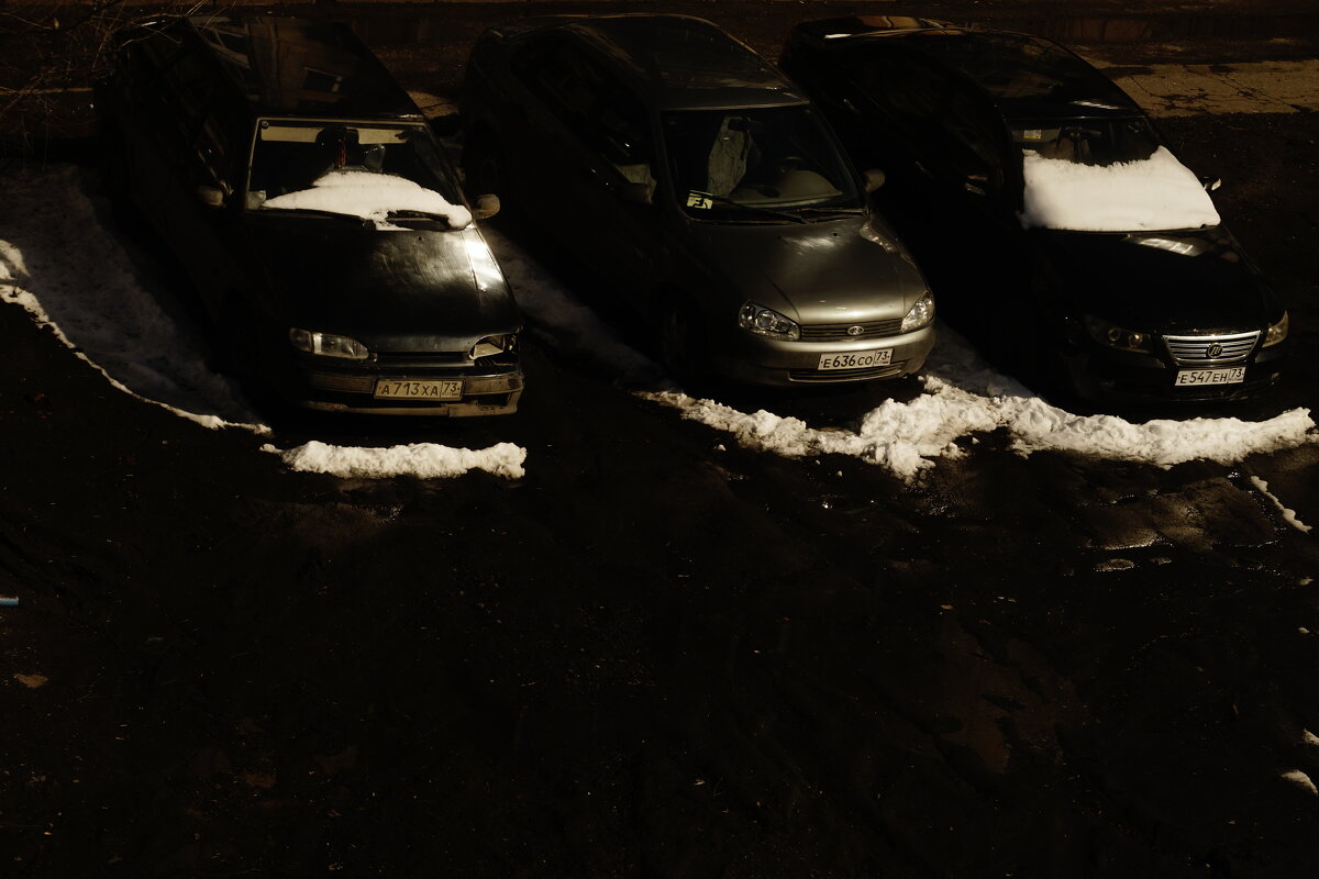 машины  и снег - Дмитрий Потапов