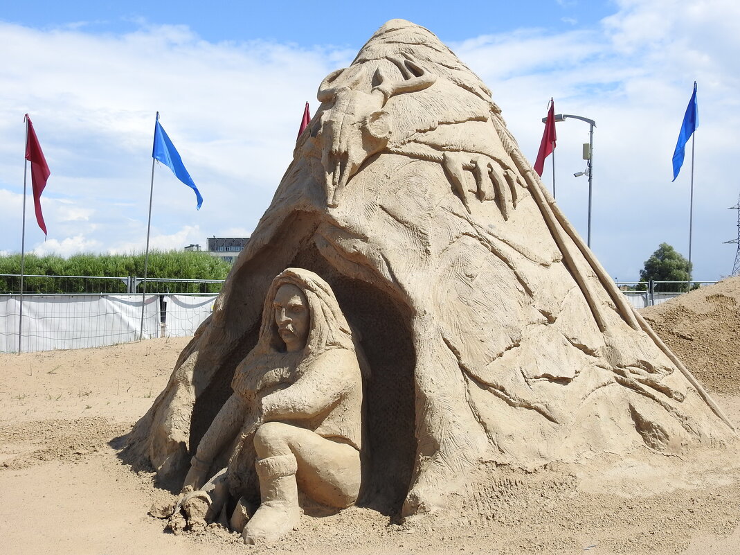 песочные скульптуры - ИННА ПОРОХОВА