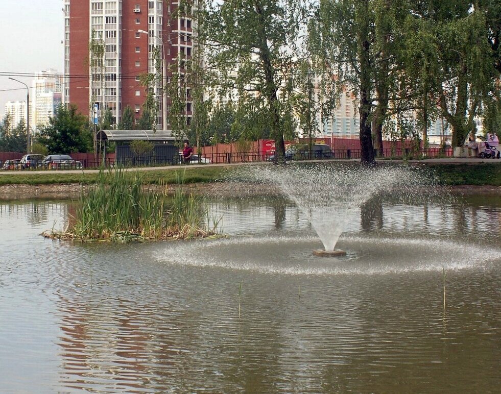 Фонтанчик в парке - Вера Щукина