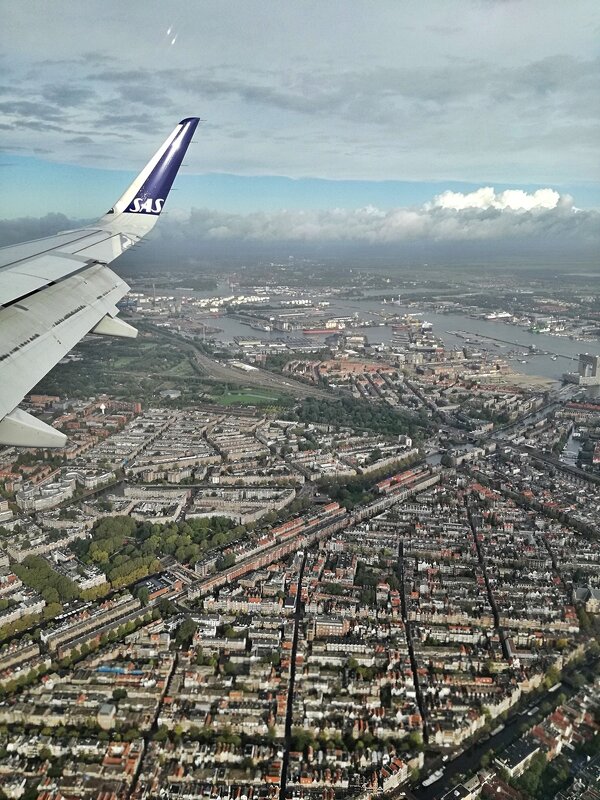 Под крылом самолета Амстердам - wea *