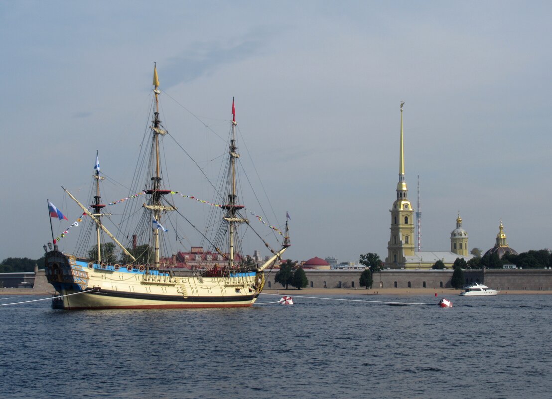 Парусный линейный корабль «Полтава» - Балтийский первенец Петра I - Елена Павлова (Смолова)