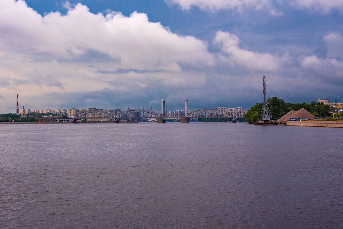 Финляндский железнодорожный мост. - Дарья Меркулова