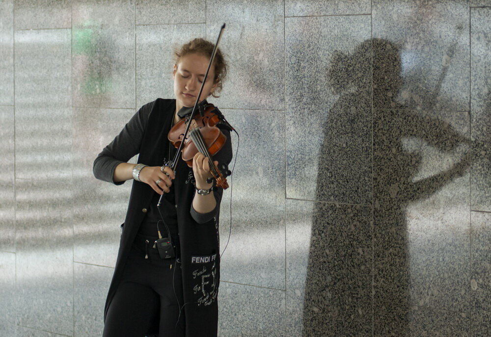 Скрипка в подземном переходе(2) - Александр Степовой 