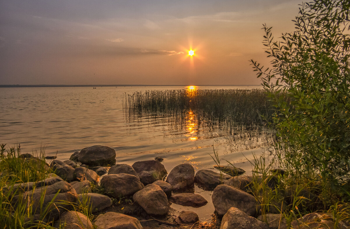 Закат на Плещеевом озере - Сергей Цветков