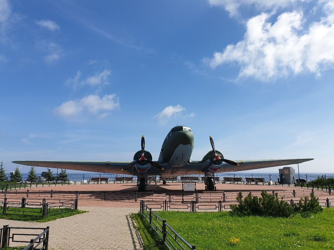 В военном музее на ладожском озере - Яна Михайловна