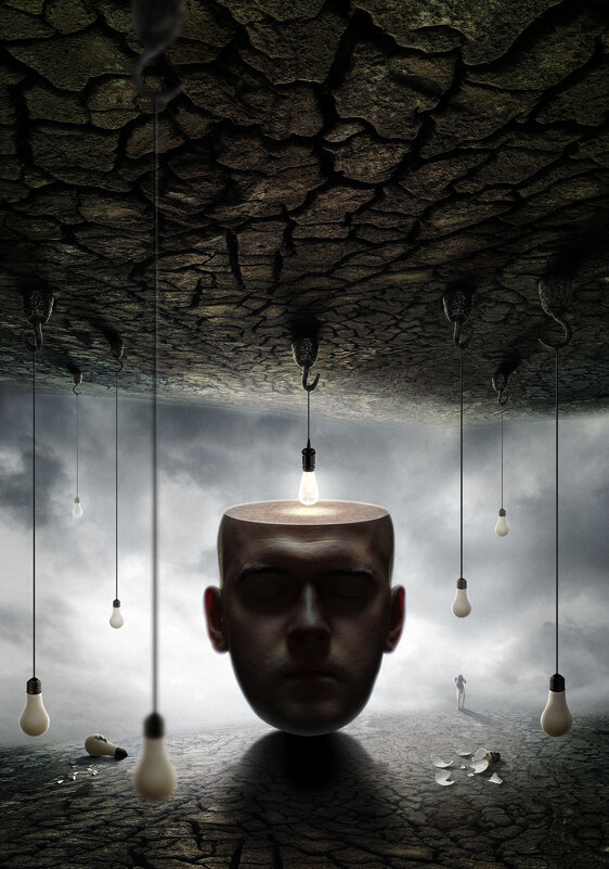 Человек без головы... (Сюрреалистический портрет) - Наталия Львова