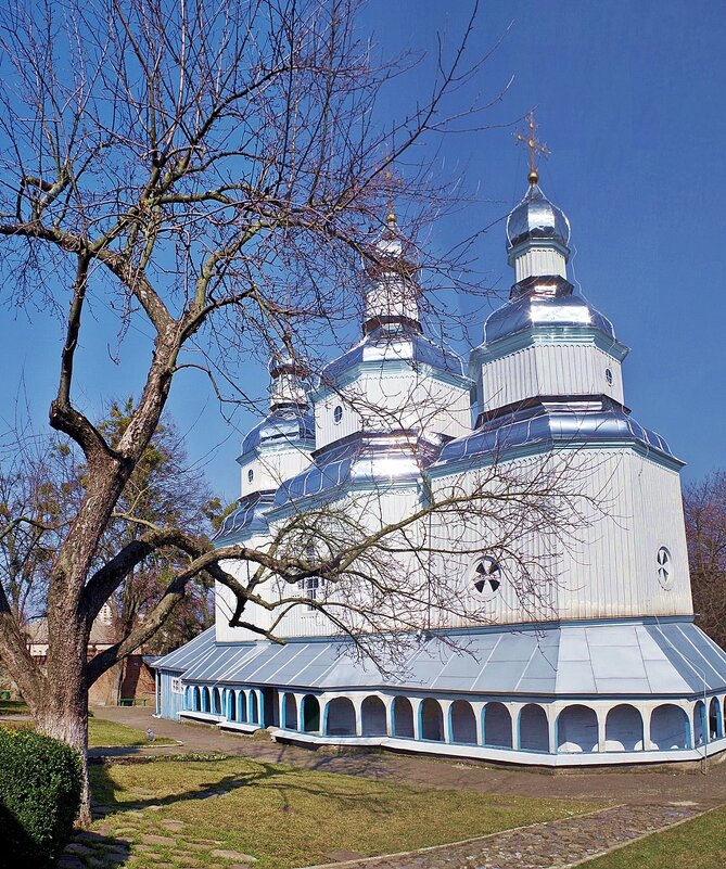 деревянная церковь - юрий иванов 