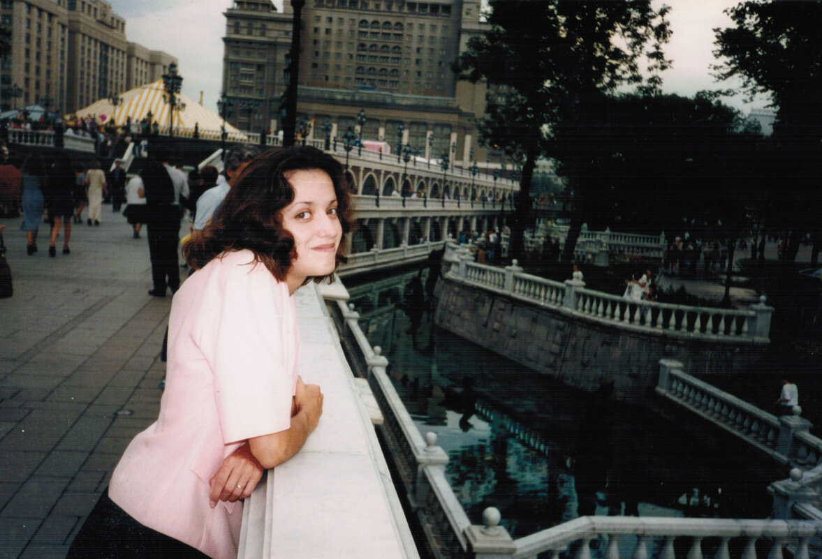 Манежная площадь (Москва)1998 год. Кириенко Таня - Александр Качалин