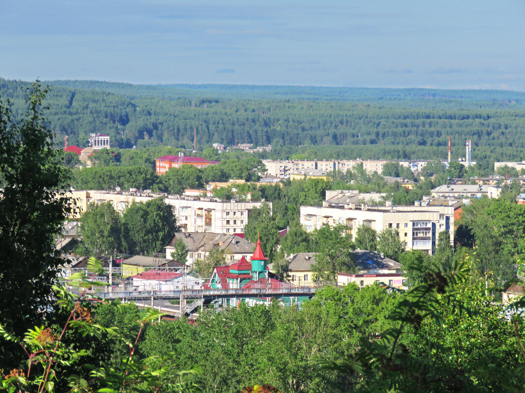 Панорама Межвежьегорска - ИРЭН@ .