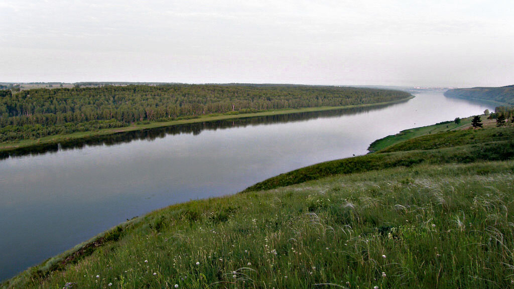 река Томь - marina ostapova