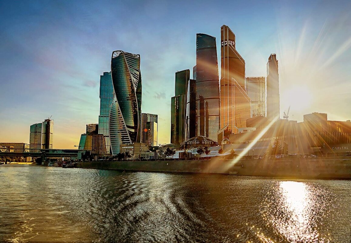 прогулки по Москве реке Moscow-city - alex graf