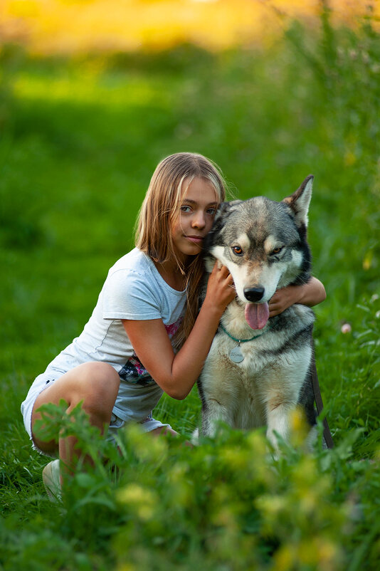 Девочка и "волк" - Ольга Семина