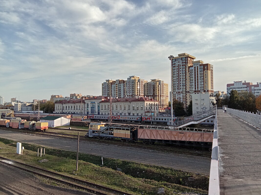Вид с эстакады на станцию Рязань-1 - Tarka 