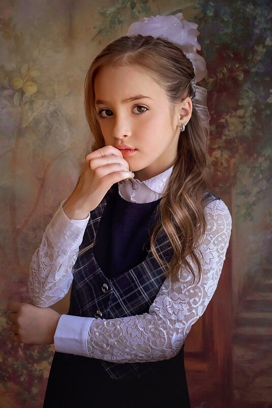 Портрет девочки - kurtxelia 