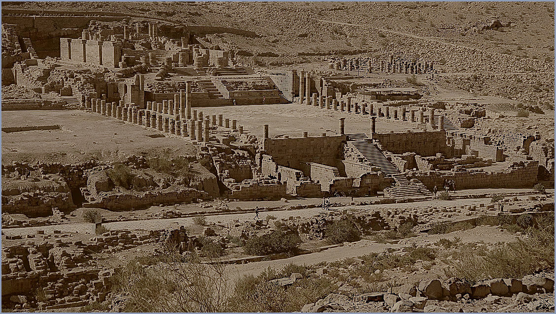 Большой храм. Петра, Иордания - Lmark 
