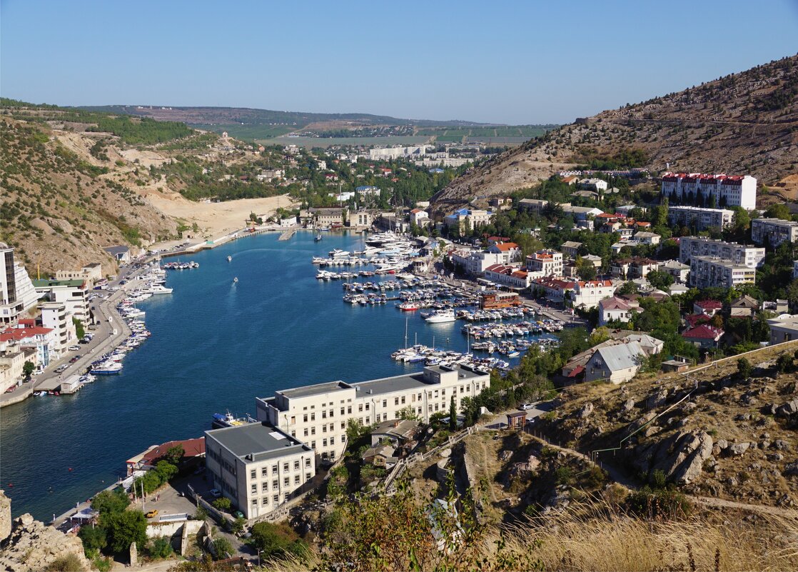 Балаклавская бухта сверху - Наталия Григорьева