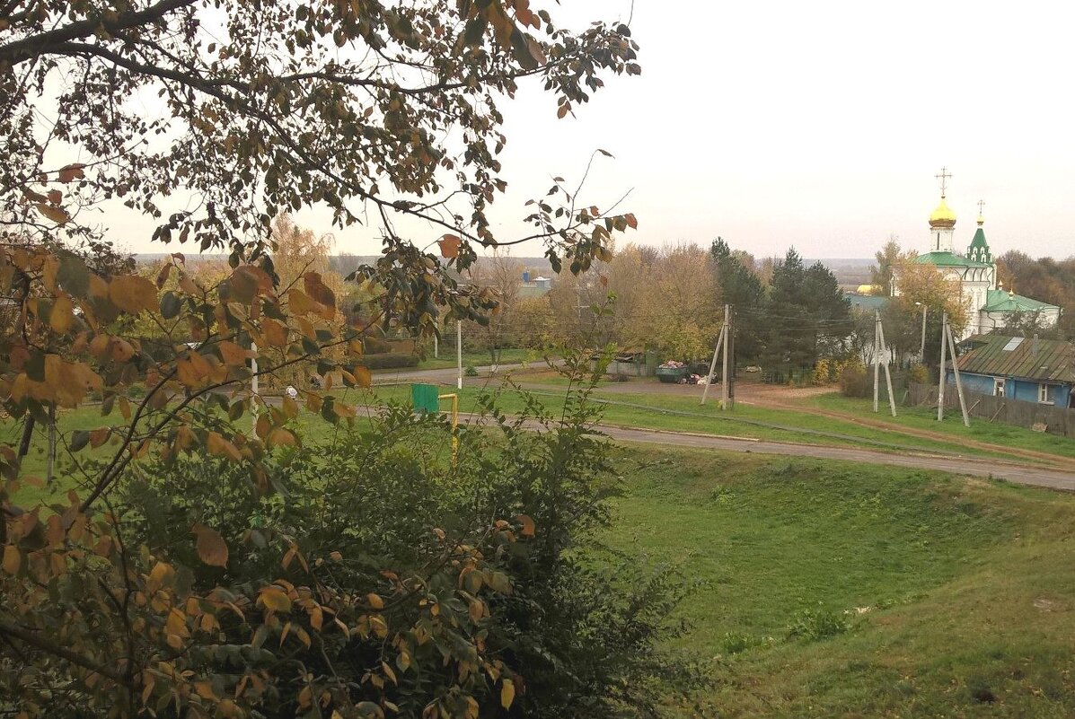 Осень в село Заворово Раменского района - Елена Семигина