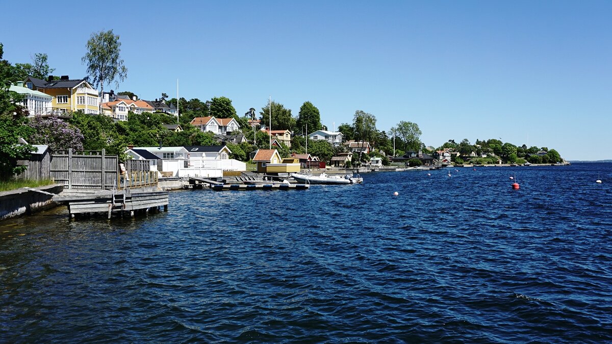 Лето на Dalarö Швеция - wea *
