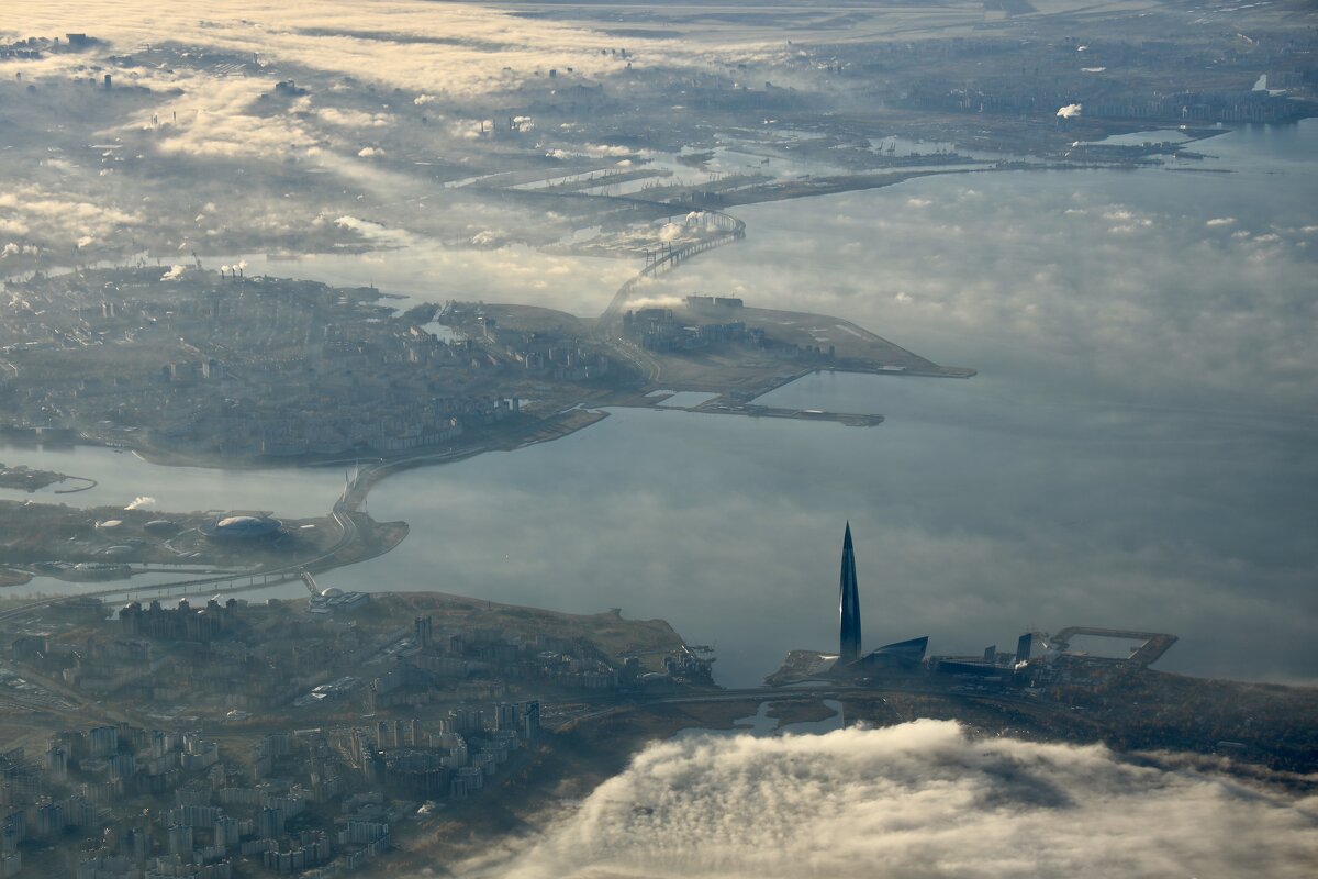 Санкт Петербург туманное утро - Игорь Рязaнoв
