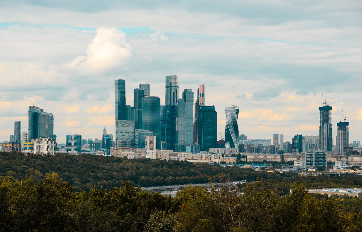 Набережная и Москва-Сити. - Наталья Музычук