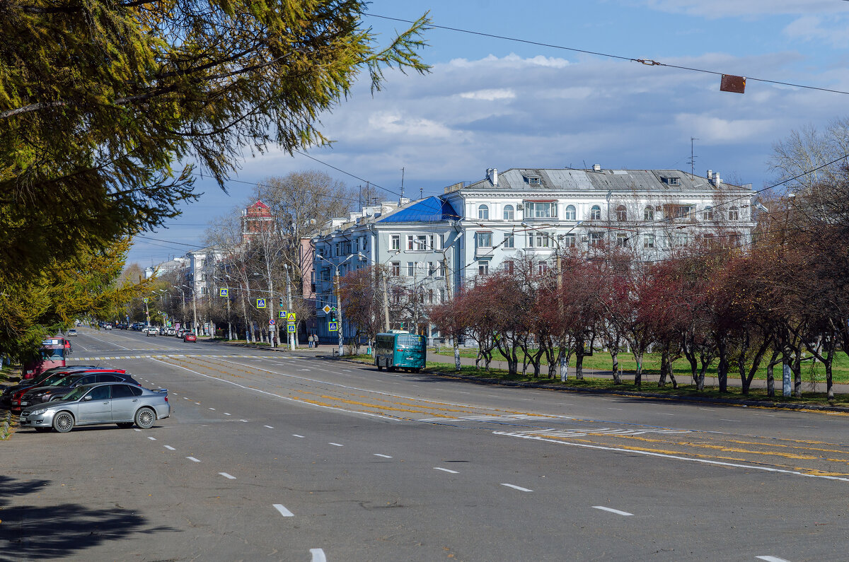 Проспект Мира, г.Комсомольск-на-Амуре. - Виктор Иванович Чернюк