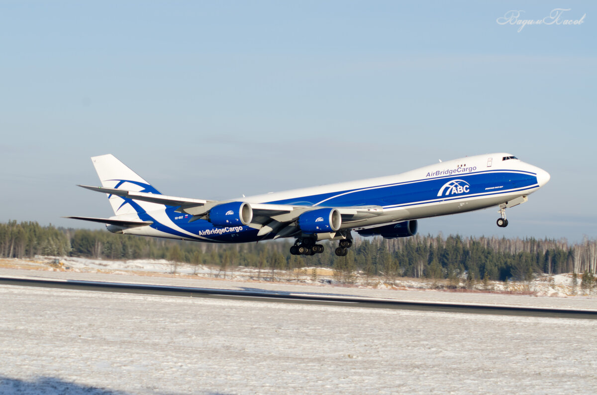 Boeing 747- 8F AirBribgeCargo - Вадим Басов