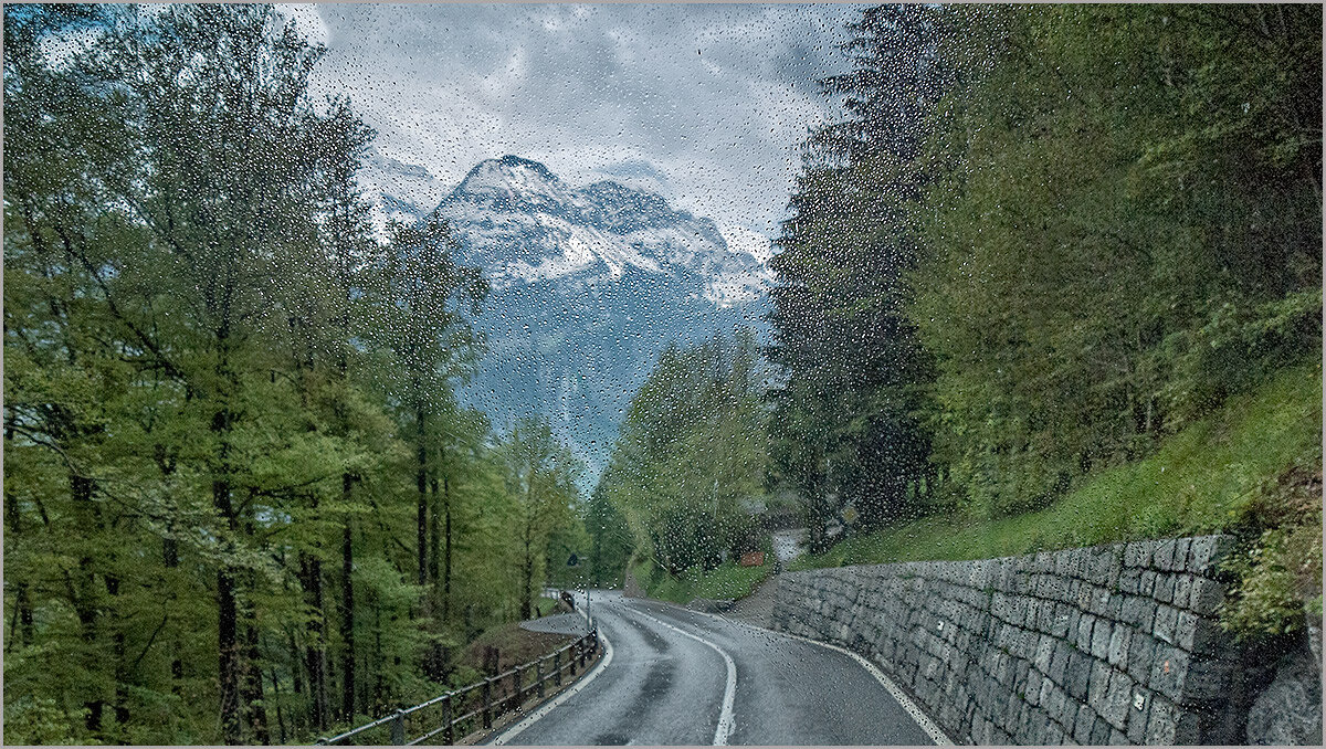 Дорога в горах. Дождь - Lmark 