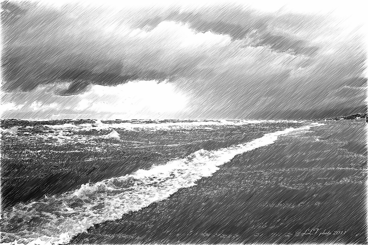 Морской пейзаж. - Liudmila LLF