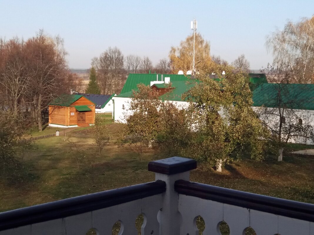 Вид с балкона дома Лидии Кашиной - Galina Solovova