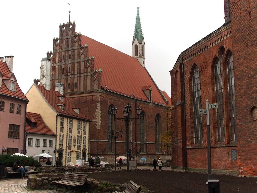 Рига Vecrīga Старый город Латвия - wea *