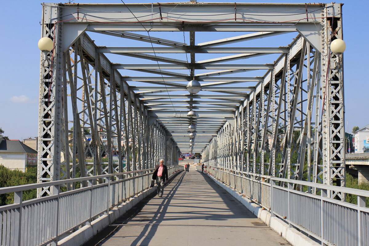 Каракумский пешеходный мост через реку Быстрая Сосна - Gen Vel