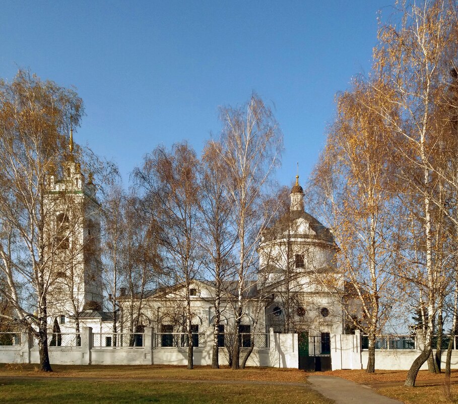 Церковь  в честь Казанской иконы Божией Матери села Константиново - Galina Solovova