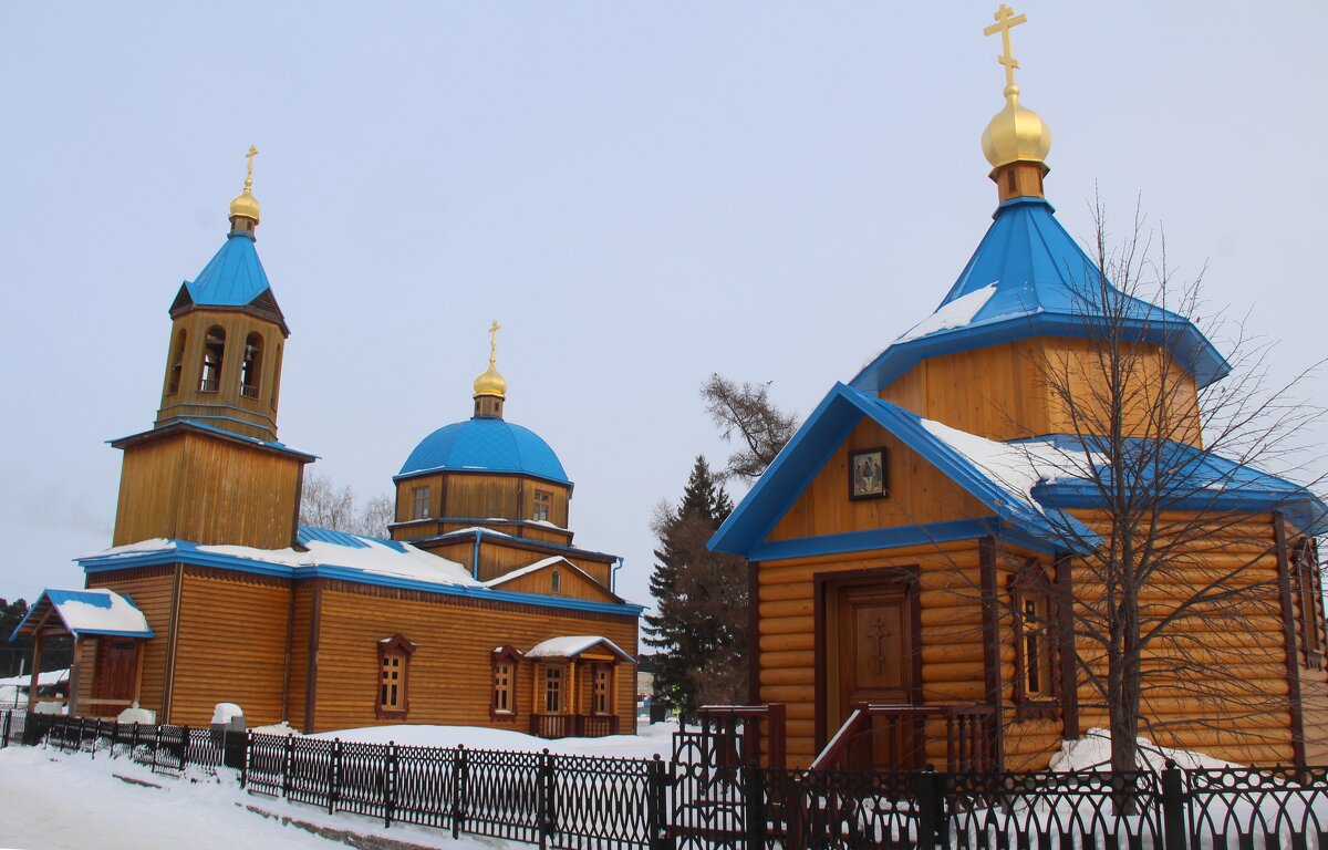 Церковь в деревне - владимир тимошенко 