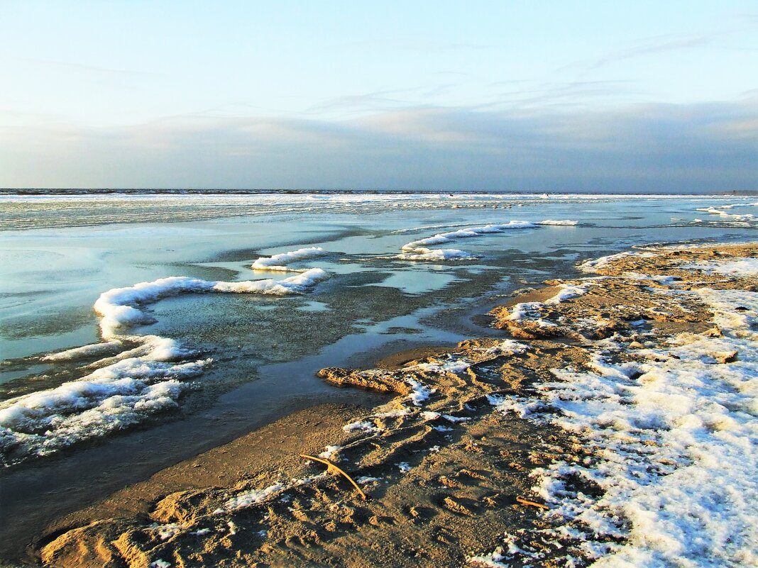 Ледяные волны замерзающего Пярнуского залива - Aida10 