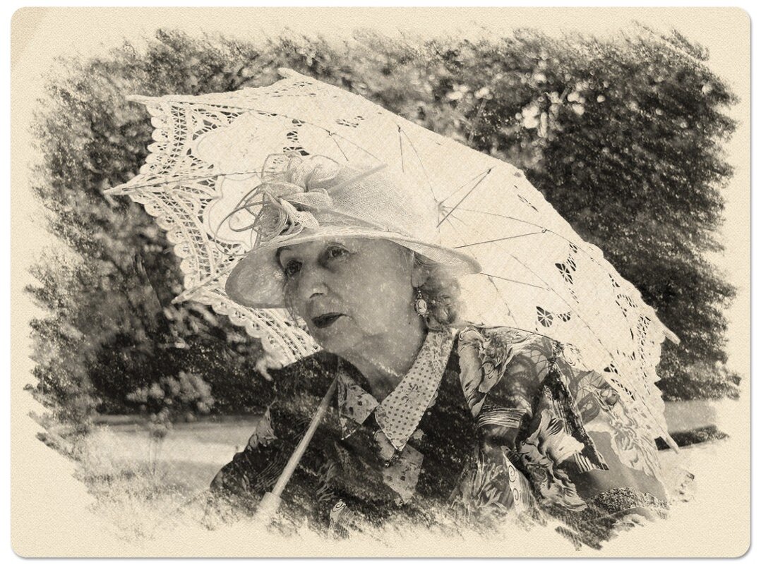 Дама с зонтиком мечты... - Tatiana Markova